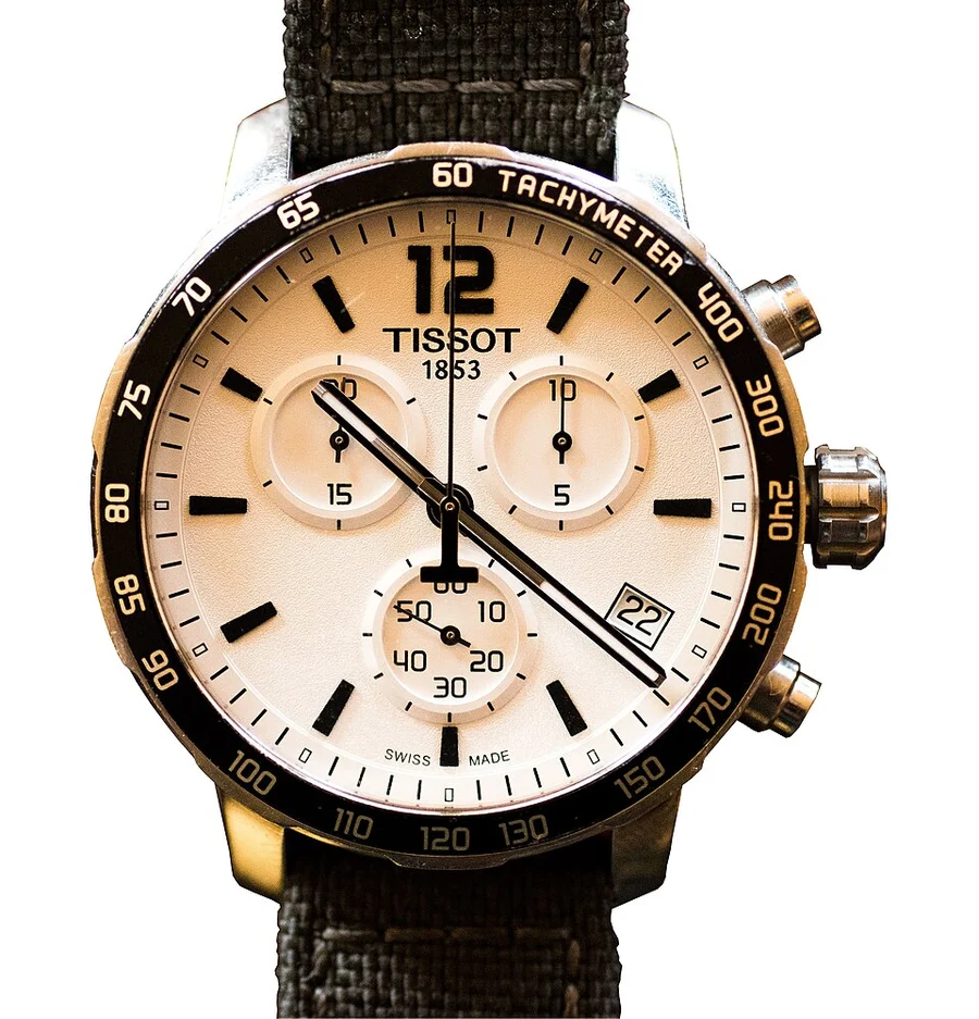 Tissot — редакційне зображення марки